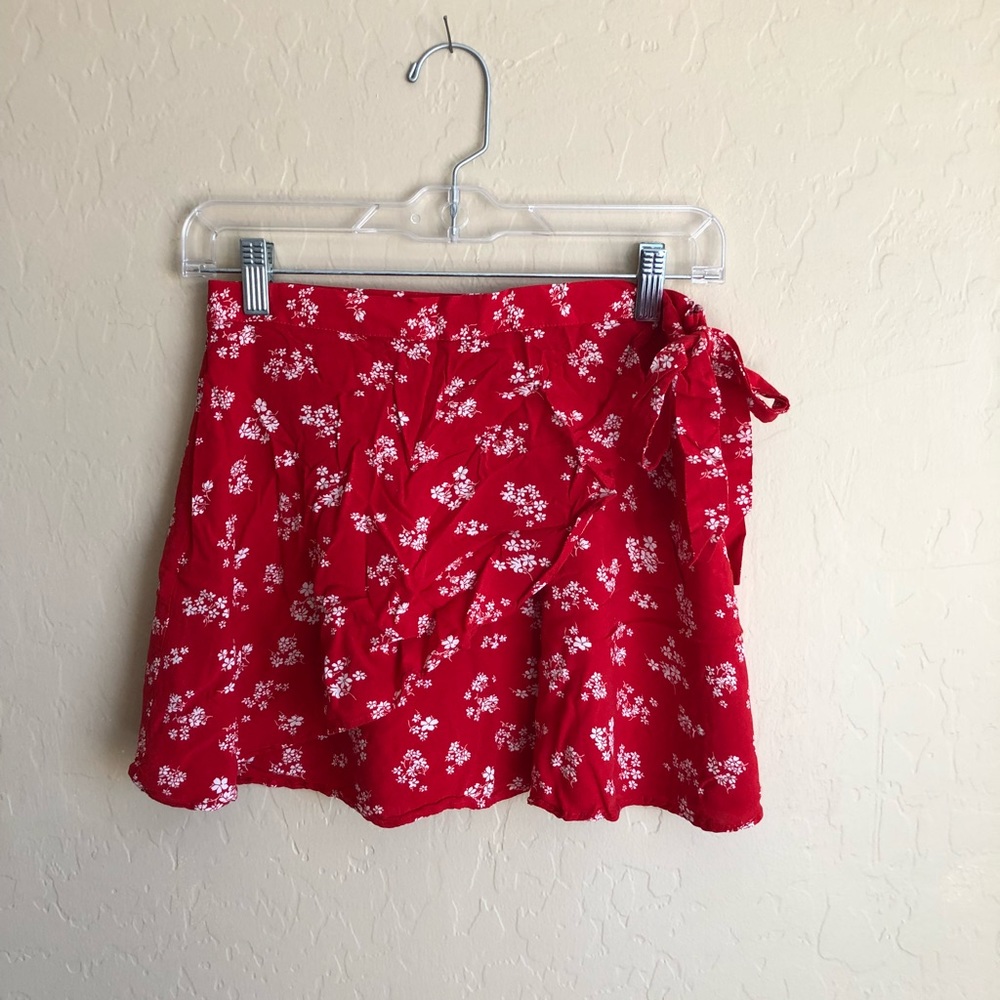 Red Forever 21 Skort